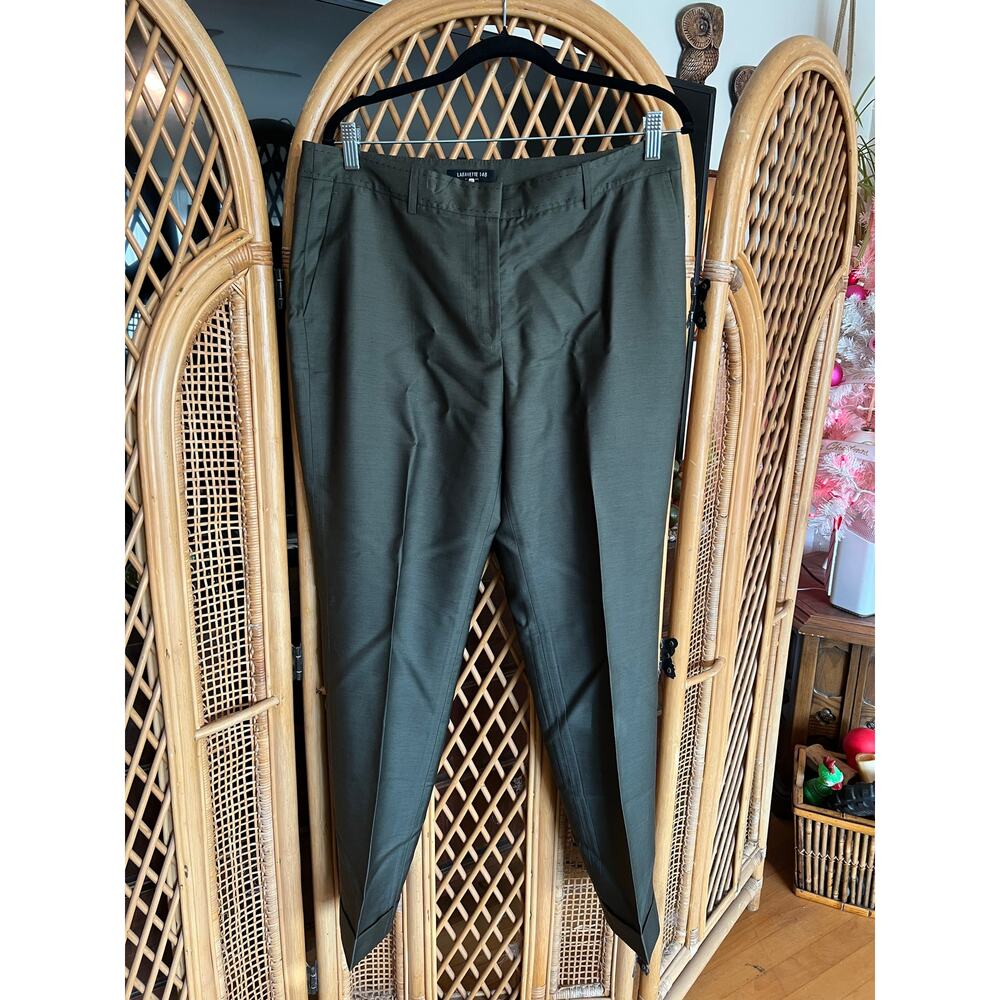 Lafayette 148 New York olive trousers - women’s size 12